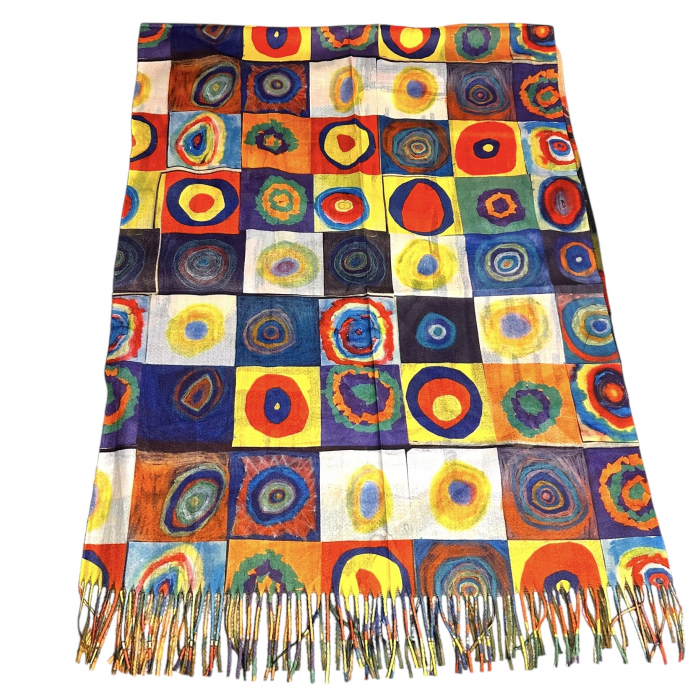 The Lady in Gold Esarfa Matase  - Gustav Klimt [3]