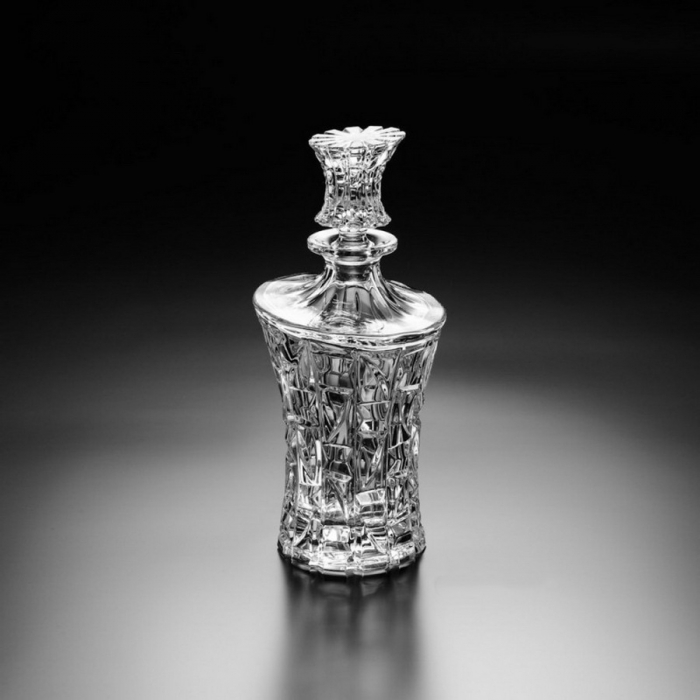 Set Premium Whisky Decantor Carafa si 6 Pahare din Cristal de Bohemia [3]