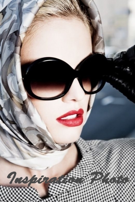 Set Ochelari De Soare Timeless Nude Cacharel & Esarfa Borealy [5]