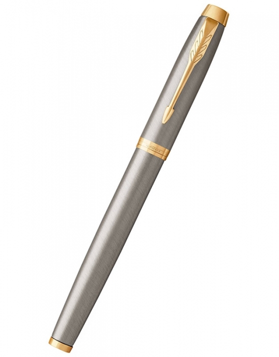 Caseta cadou Pix & Roller Parker Accesorii Aur 23 kt. Brushed Metal si Note Pad Hugo Boss - personalizabil [8]