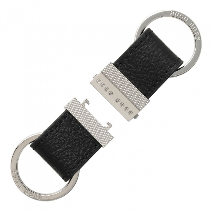 Set Casual Man, Breloc Hugo Boss si Portofel Piele Naturala Personalizabil [4]