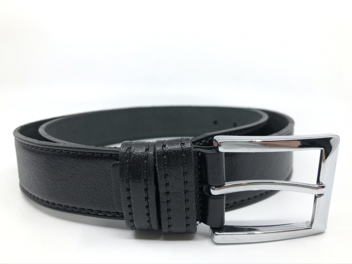 Set WestPolo Portofel si Curea Negre Piele Naturala [2]