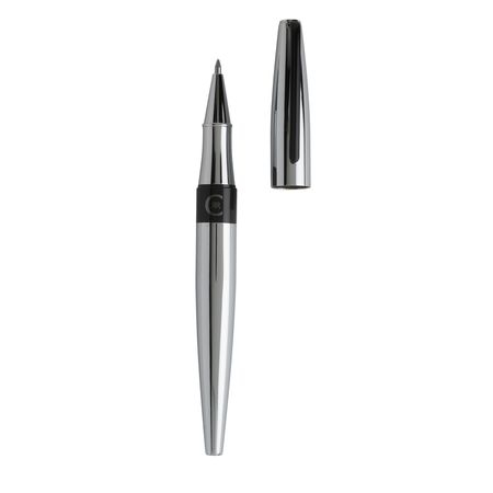 Set  Frank Chrome (ballpoint pen & rollerball pen) Cerruti 1881 & Butoni Elegant Round Silver [6]