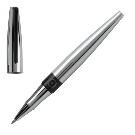 Set  Frank Chrome (ballpoint pen & rollerball pen) Cerruti 1881 & Butoni Elegant Round Silver [2]