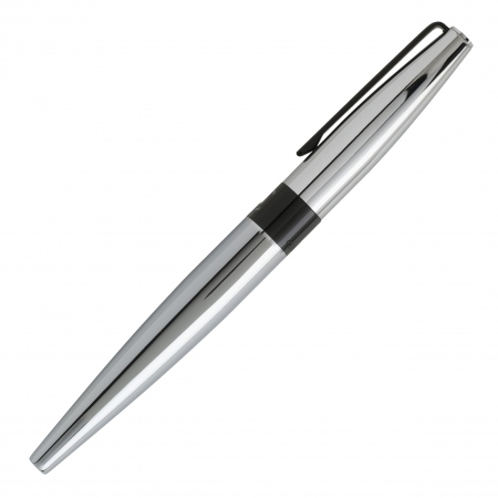 Set  Frank Chrome (ballpoint pen & rollerball pen) Cerruti 1881 & Butoni Elegant Round Silver [4]