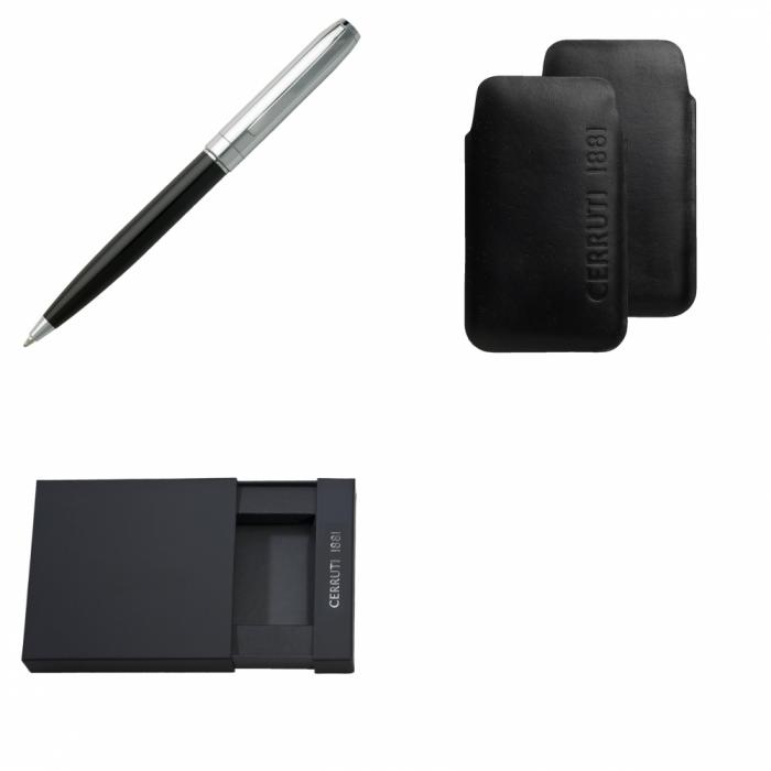 Cadou Husă Telefon piele naturala şi Pix Genesis Cerruti 1881 Desk [2]