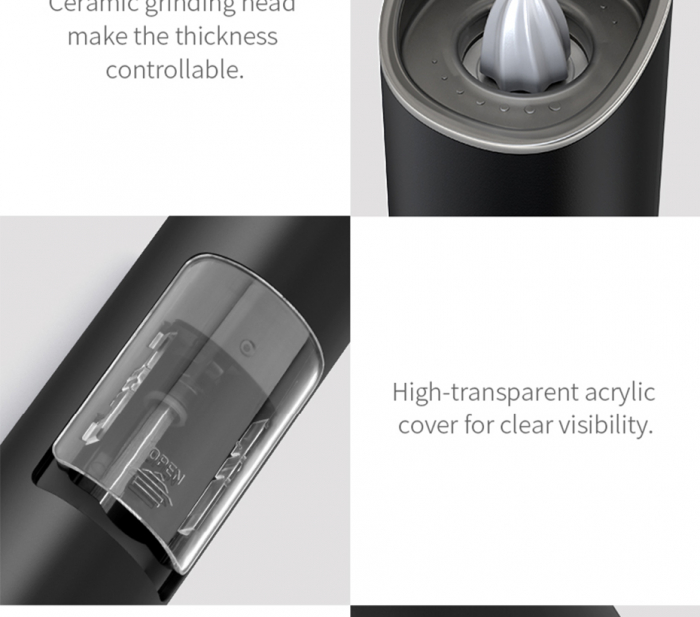 Gravity Rasnita Electrica Sare/Piper, Condimente Kitchen [11]