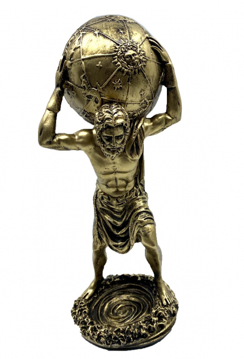 Statueta Atlas ce tine pe umeri bolta cereasca [4]