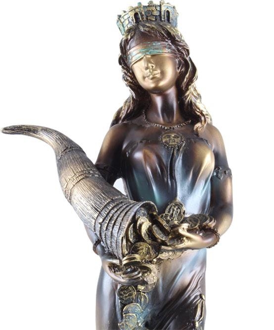 Statueta Zeiţa Fortuna - 25 cm înălţime [3]