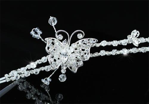 Tiara Borealy Handmade Butterfly Tiara [2]