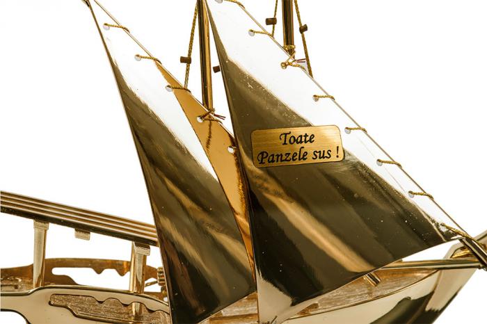 Macheta Gold Ship Glass 24 carate [7]