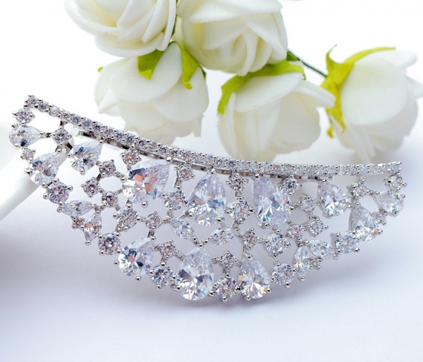 Tiara Borealy Luxury Bride Pieptane [4]