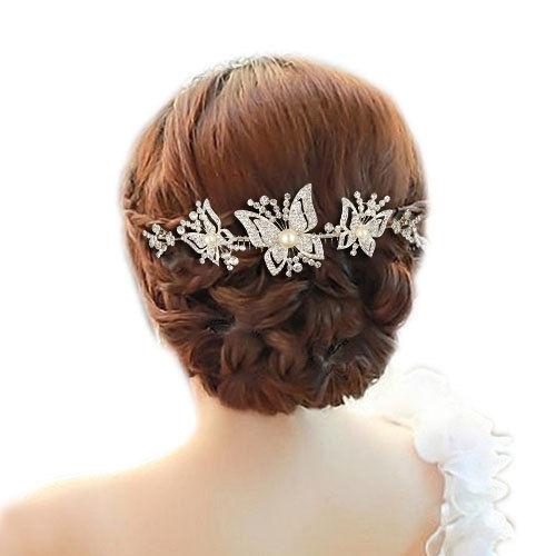 Tiară Triple Butterfly by Borealy [5]