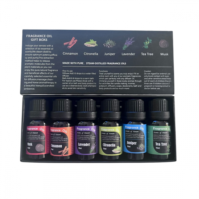 Set Uleiuri Parfumate – Scents of Nature (6 x 10 ml) [2]