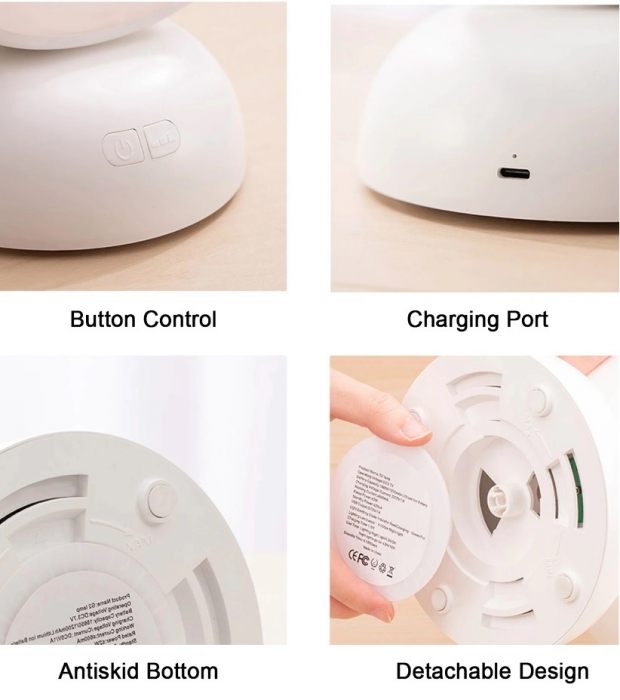 Lampa Semi Luna difuzor umidificator aromaterapie [4]