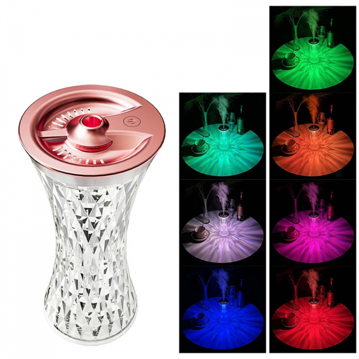 Lampa Romantic Crystal & Umidificator [7]