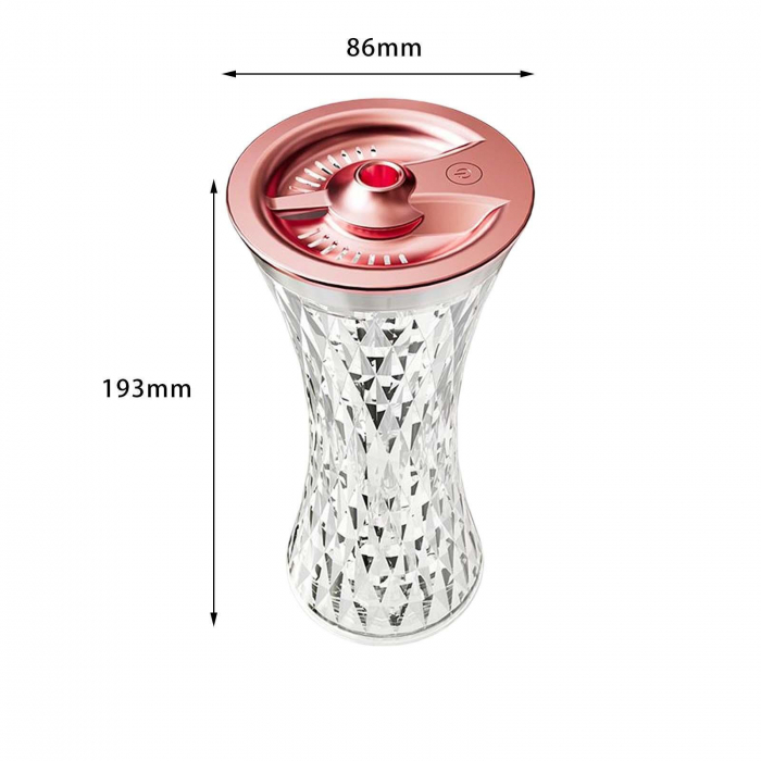 Lampa Romantic Crystal & Umidificator [2]