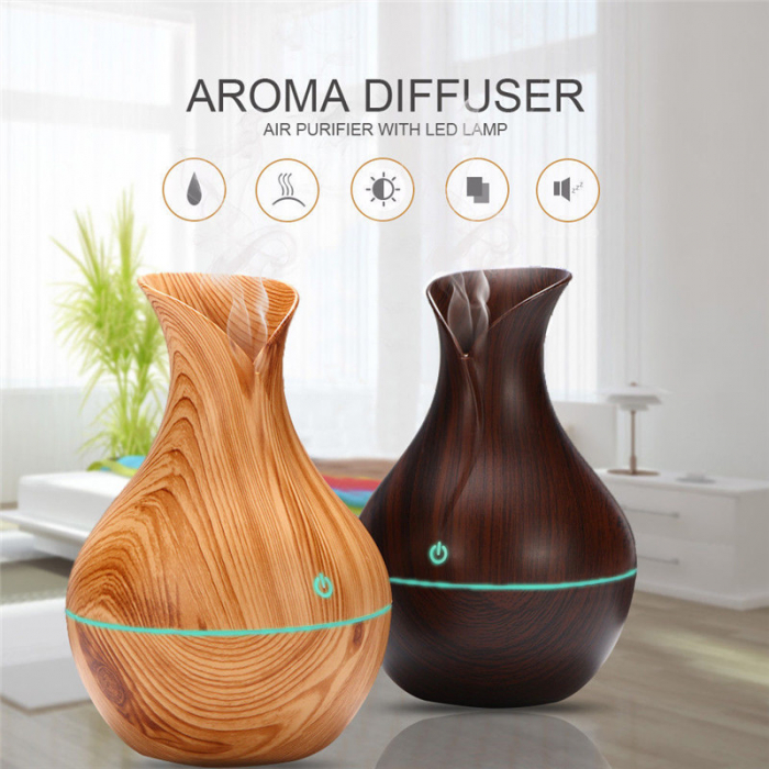 Umidificator si Difuzor Aromaterapie Pin Casa / Auto [3]