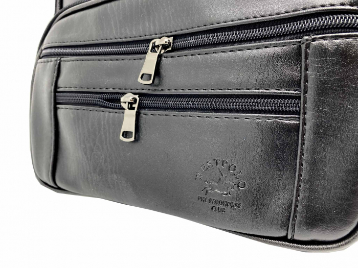 WestPolo Set Borseta si Portofel din Piele Naturala [7]