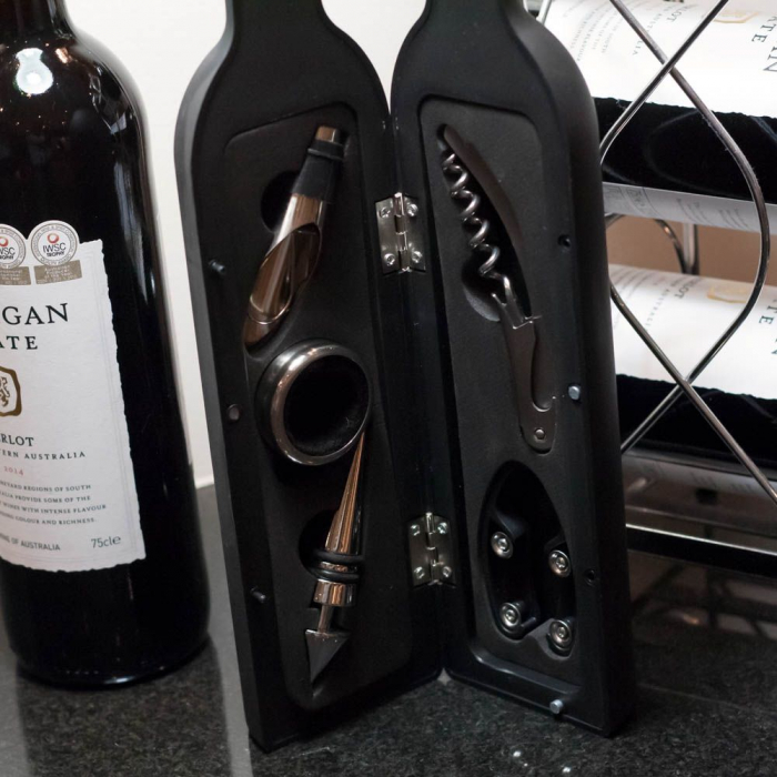 Set 5 accesorii vin Bottle Big Kitchen [4]
