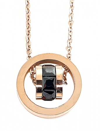 Colier Roll Zero Black and Pink [0]