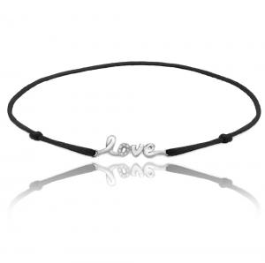 Bratara Borealy Aur Alb 9 K Diamond Love [1]