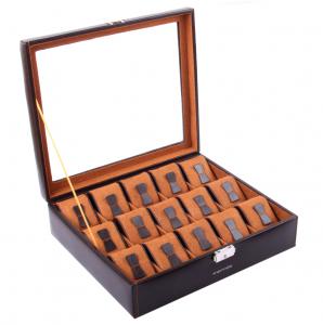 Set Cutie 15 Ceasuri Brown Redford by Friedrich si Note Pad Burgundy Hugo Boss - personalizabil [1]