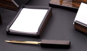 Set multifunctional pentru birou Antique Mahogany cu 8 accesorii [2]