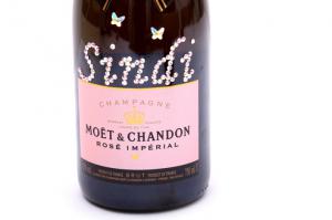 Sticla sampanie personalizata Sampanie Moet & Chandon Brut Rose [2]