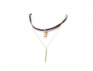 Choker Borealy Crystal Drop Gold Plated [1]
