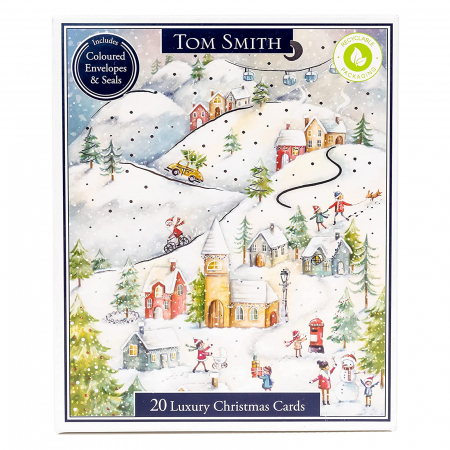 20 felicitări de Crăciun Deluxe Tom Smith [0]