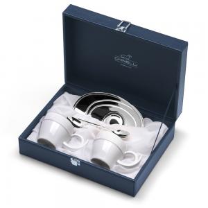 Silver Coffee Set for Two Chinelli - made in Italy [0]
