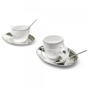 Silver Coffee Set for Two Chinelli - made in Italy [1]