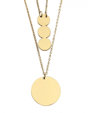 Set Colier si Bratara Delicate Gold by Borealy [1]