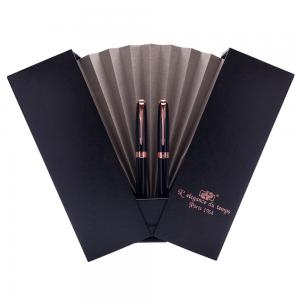 Cadou Gentlemen Desk Pix și Stilou Black & Pink Gold Harmonic Box [0]