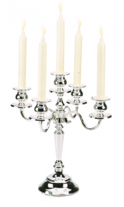 Candlestick Silver by Chinelli - Made in Italy [0]