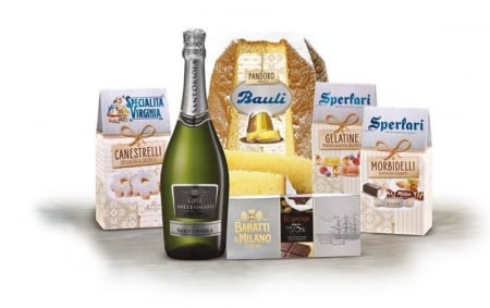 Cos de Craciun Dolce Natale, Pandoro - 6 piese, made in Italy [0]