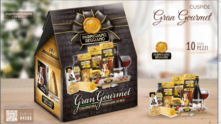 Cos de Craciun Italian Gourmet - 10 piese, made in Italy [1]