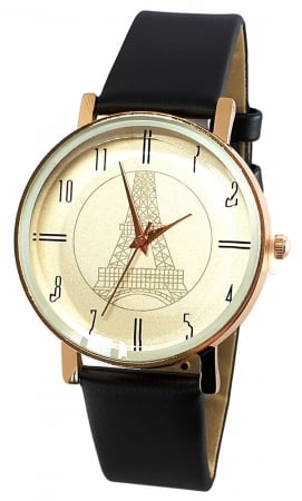 Set Rucsac Deep Black si Ceas Eiffel by Borealy [5]