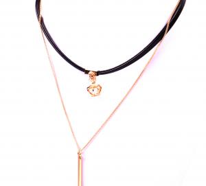 Choker Borealy Crystal Crown Gold Plated [2]