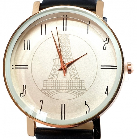 Set Rucsac Deep Black si Ceas Eiffel by Borealy [6]