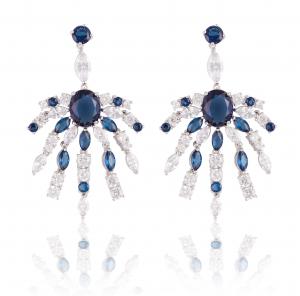 Royal Blue Colier și Cercei Borealy [3]