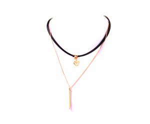 Choker Borealy Crystal Crown Gold Plated [0]