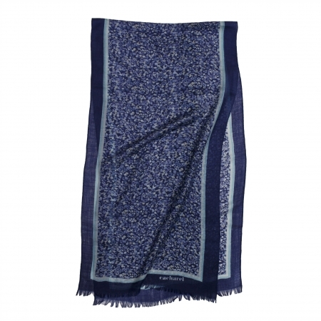 Set Esarfa Giverny Blue Cacharel & Cercei Borealy One Diamond Square Princess [3]