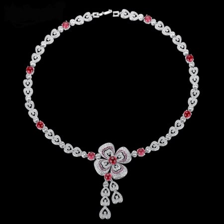 Colier Bridal Flower Glam by Borealy [1]