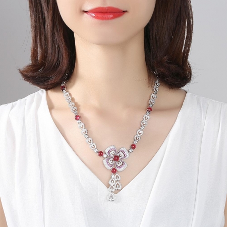 Colier Bridal Flower Glam by Borealy [0]