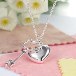 Colier Borealy Argint 925 Kitty Heart [2]