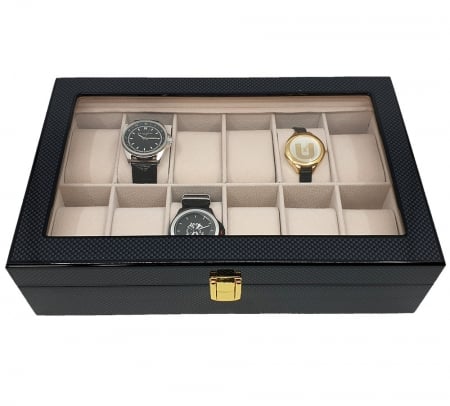 Cutie 12 ceasuri Black Carbon by Borealy [1]