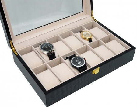 Cutie 12 ceasuri Black Carbon by Borealy [2]