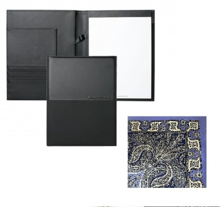 Dosar A5 Caption Contrast Black Desk Hugo Boss & Batista Matase [0]